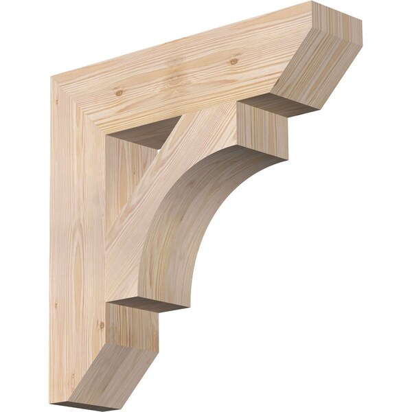 Ekena Millwork Westlake Slat Smooth Bracket, Douglas Fir, 5 1/2"W x 24"D x 24"H BKT06X24X24WTL06SDF - main